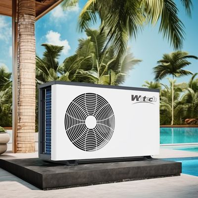 Débit d'eau m3/h 8-10 Pompes à chaleur de piscine métallique 21 kW pour des performances puissantes