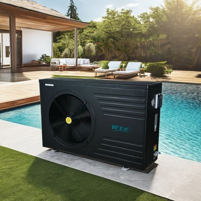 Application contrôlée 17kw chauffe-eau de piscine électrique à phase unique allumée/arrêtée pour piscines et hôtels