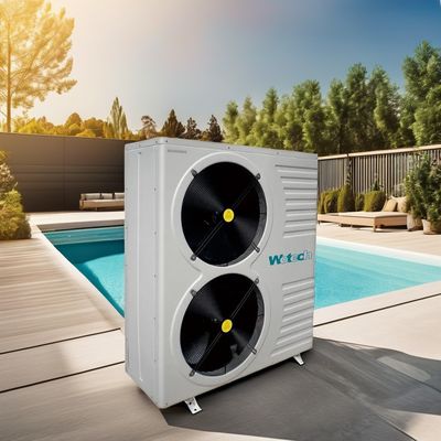 R32 Chauffe- piscine allumée/arrêtée Wotech 380V 31KW pompe à chaleur air-eau à température constante