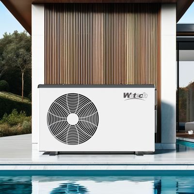 Pompes à chaleur de piscine à feuille gaufragée, source d'alimentation électrique, onduleur 3 m3/h à 5 m3/h pour piscines