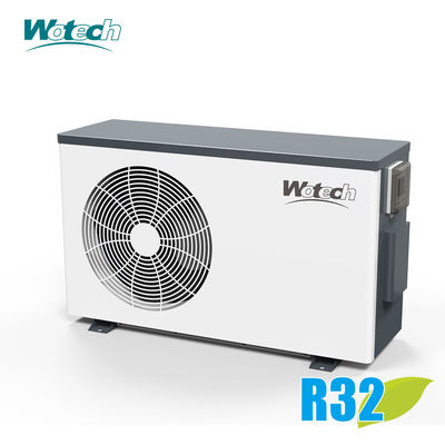 Pompes à chaleur de piscine R32 de 10 kW avec débit d'eau élevé et technologie d'onduleur CC