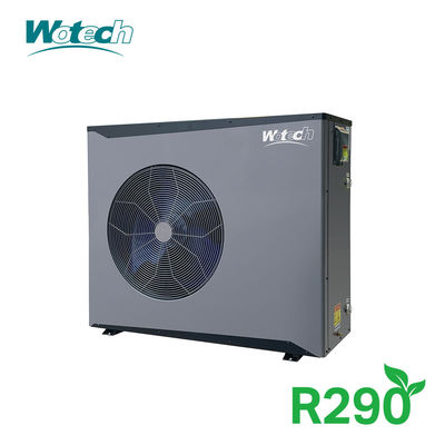 12kw pompe à chaleur monobloc à inverseur monophase R290 avec certificat CE chauffage refroidissement et DHW