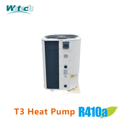 Décharge verticale 25 kW R410a résidentiel chauffage à vitesse fixe refroidissement piscine pompe à chaleur