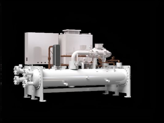 Système de chauffage et de refroidissement par pompe à chaleur de source d'eau à haut rendement